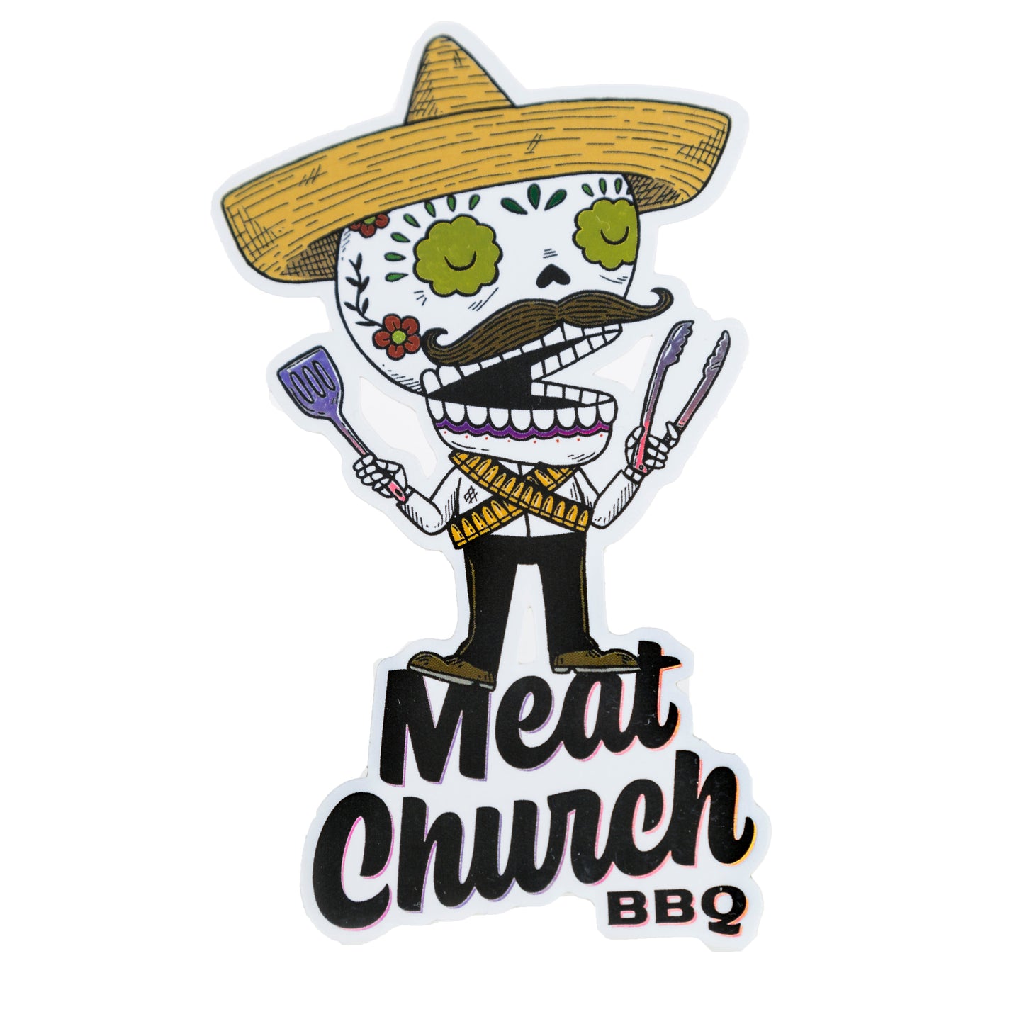 meato-bandito-sugar-skull-sticker-w8 Bandito_HR.jpg