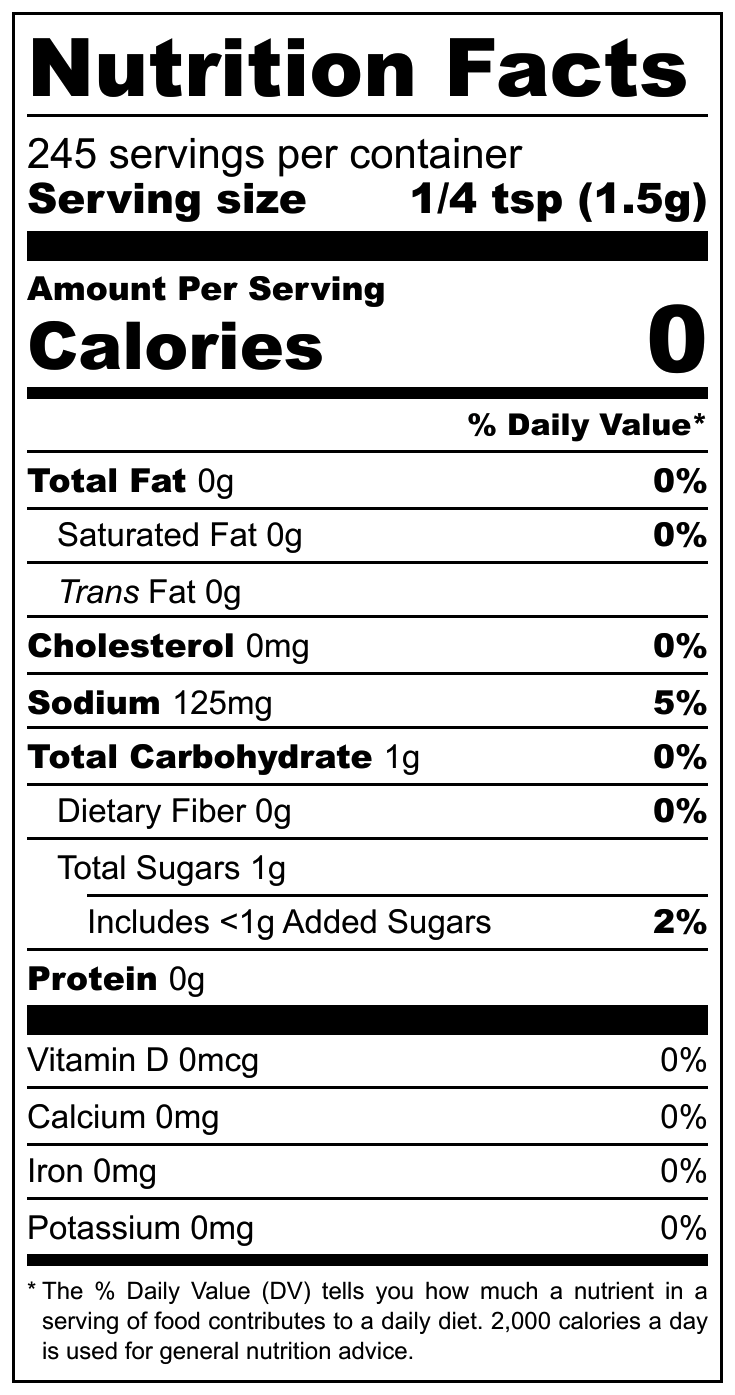 honey-bacon-bbq-rub-b7 HONEYBACONBOTTLE13OZ-NutritionLabel.png